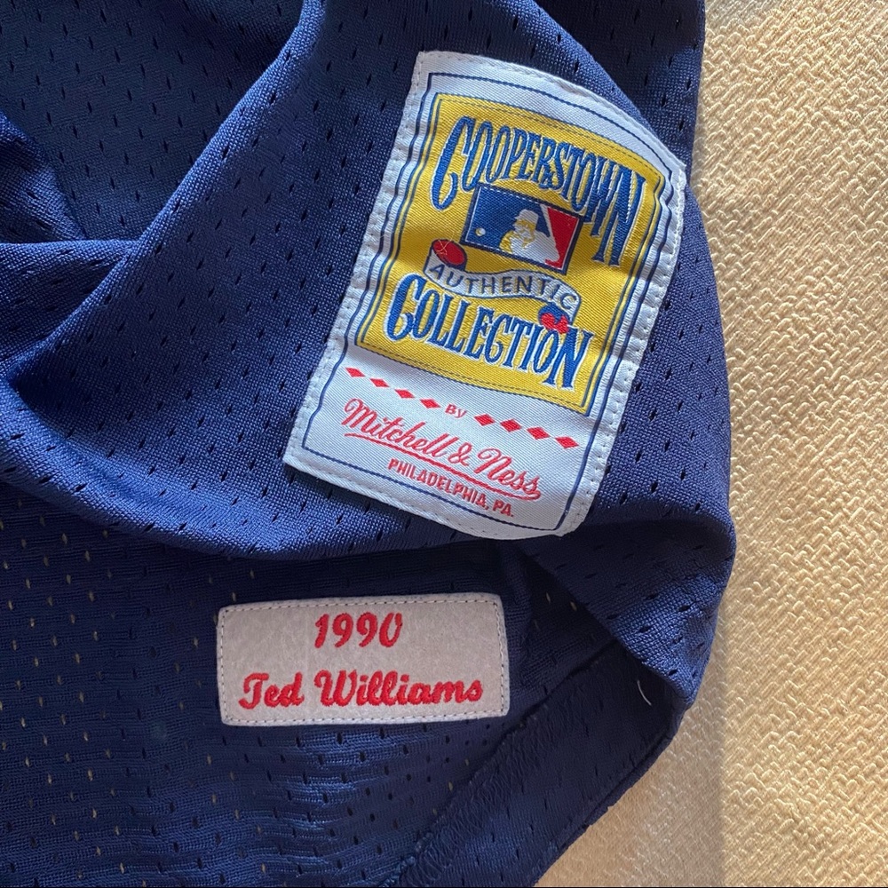 Mitchell & Ness Blue Cooperstown Collection Jersey